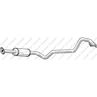 Silencieux central BOSAL