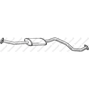 Silencieux central BOSAL