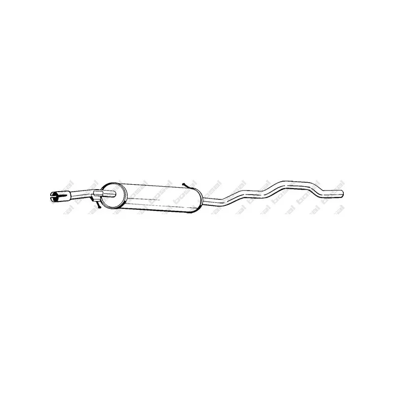Silencieux central BOSAL 285-515