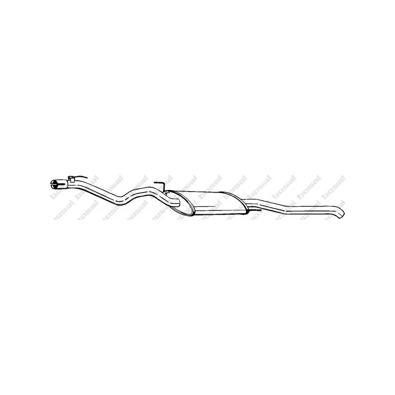 Silencieux arrière BOSAL 285-703