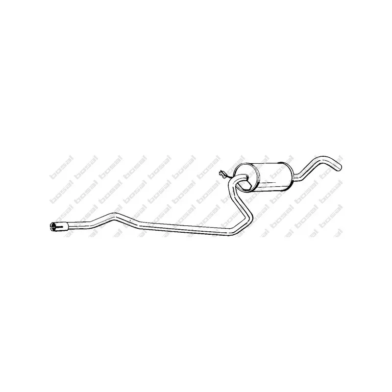 Silencieux central BOSAL 285-799