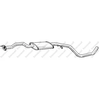 Silencieux central BOSAL 285-835