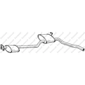 Silencieux central BOSAL 285-841