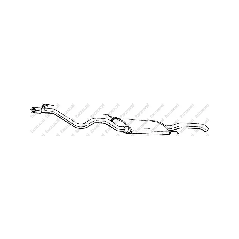 Silencieux arrière BOSAL 285-901