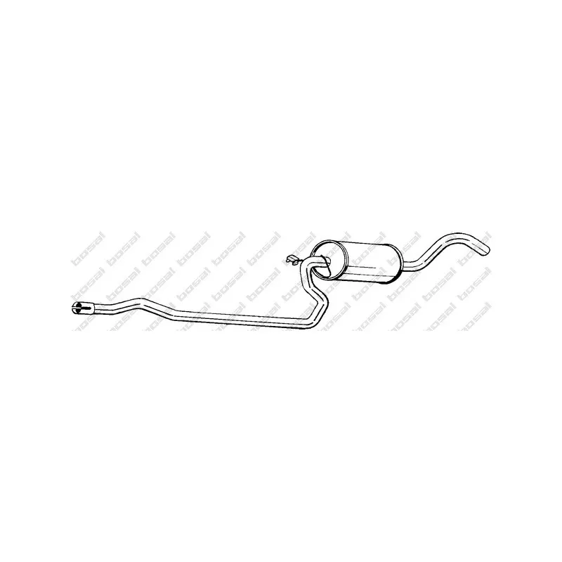 Silencieux central BOSAL 285-929