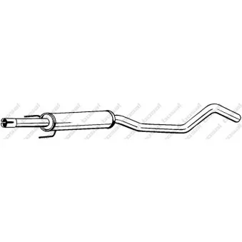 Silencieux central BOSAL