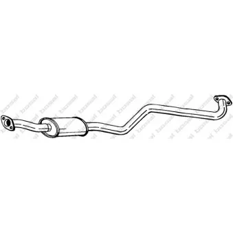 Silencieux central BOSAL