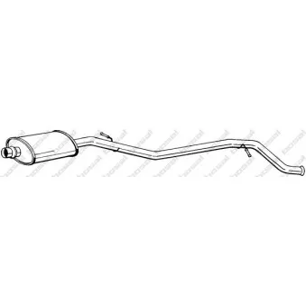 Silencieux central BOSAL 286-075