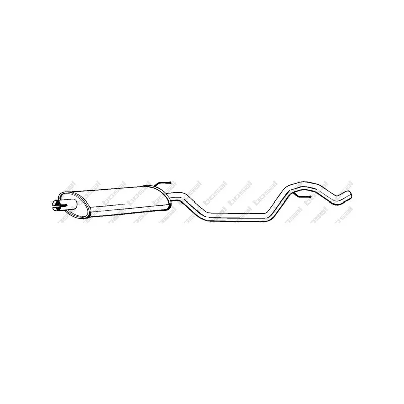 Silencieux central BOSAL 286-099