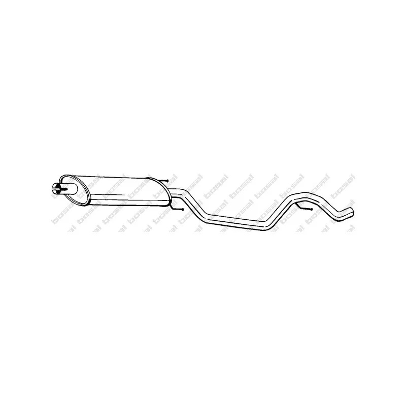 Silencieux central BOSAL 286-101