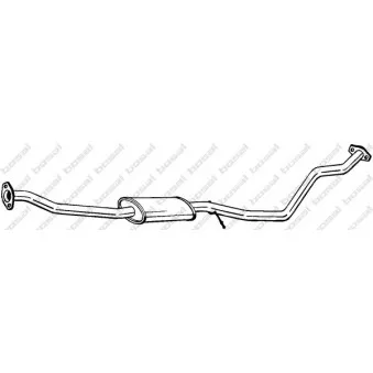 Silencieux central BOSAL