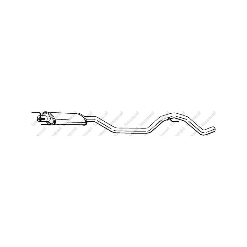 Silencieux central BOSAL 286-111