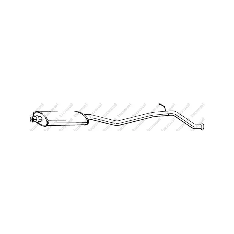 Silencieux central BOSAL 286-167