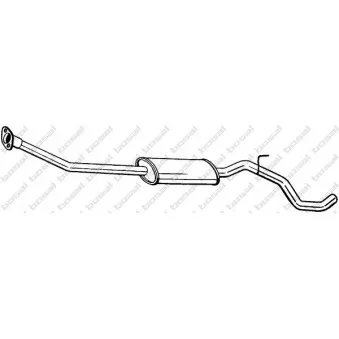 Silencieux central BOSAL