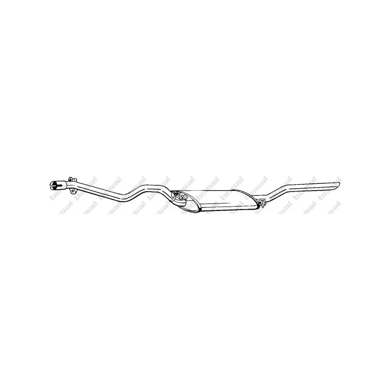 Silencieux arrière BOSAL 286-305