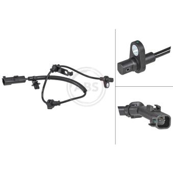 Capteur, vitesse de roue A.B.S.