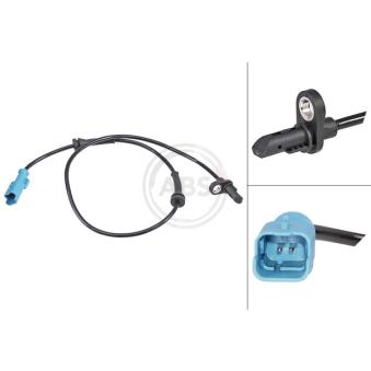 Capteur, vitesse de roue A.B.S.