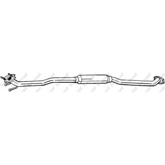 Silencieux central BOSAL