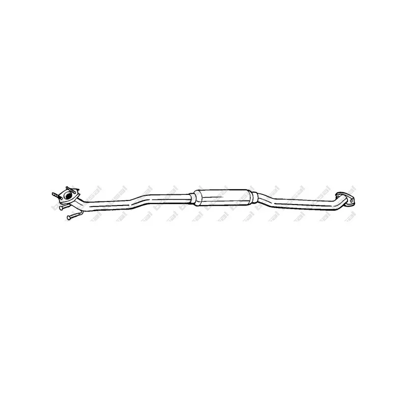Silencieux central BOSAL 286-495
