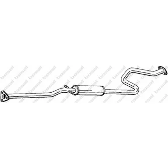 Silencieux central BOSAL