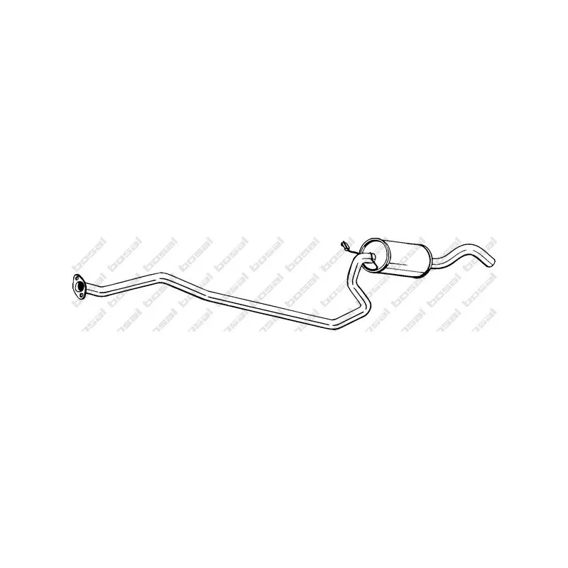 Silencieux central BOSAL 286-775