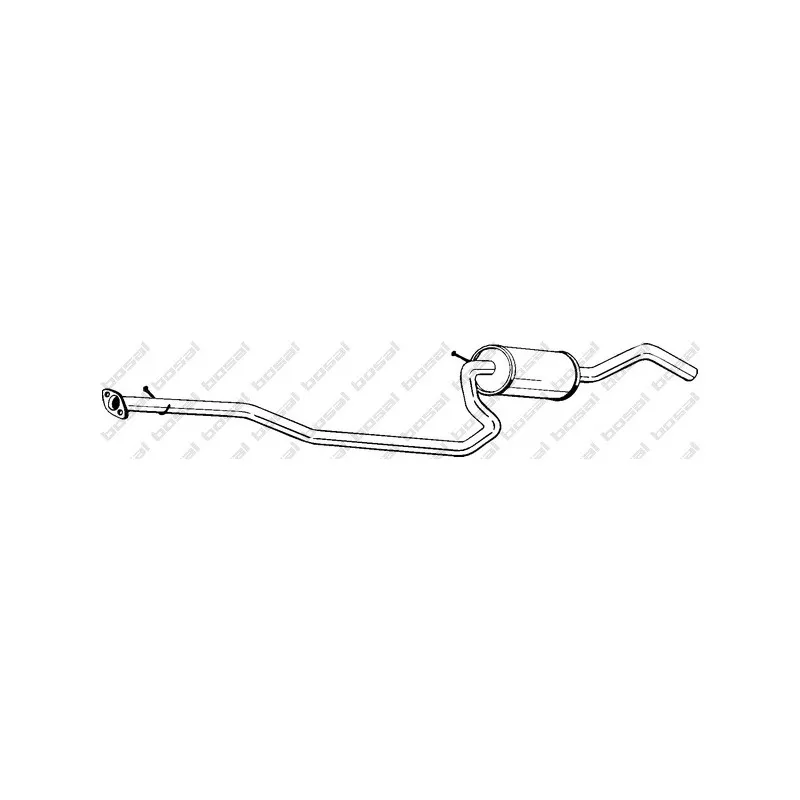 Silencieux central BOSAL 286-955