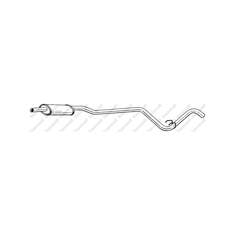Silencieux central BOSAL 287-053