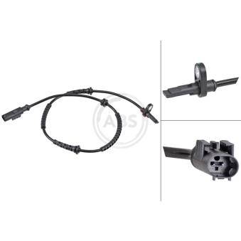 Capteur, vitesse de roue A.B.S. 32057
