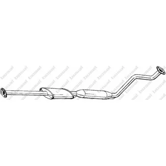 Silencieux central BOSAL 287-109