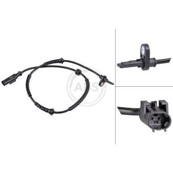 Capteur, vitesse de roue A.B.S.