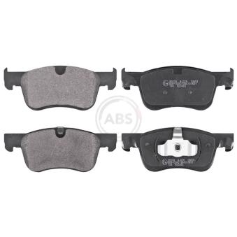 Jeu de 4 plaquettes de frein avant A.B.S.