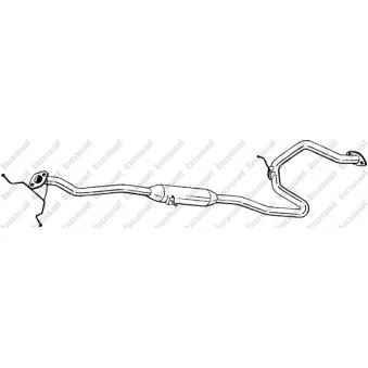 Silencieux central BOSAL