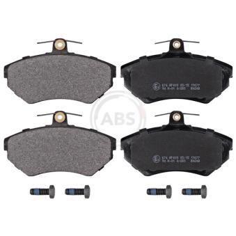 Jeu de 4 plaquettes de frein avant A.B.S.