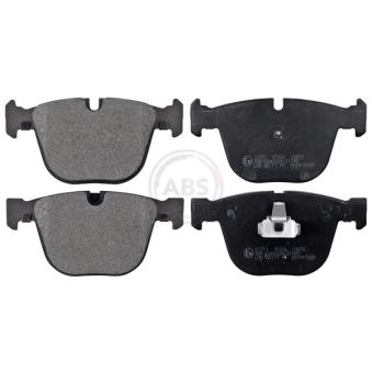 Jeu de 4 plaquettes de frein arrière A.B.S.