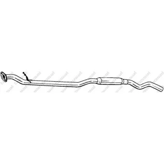 Silencieux central BOSAL