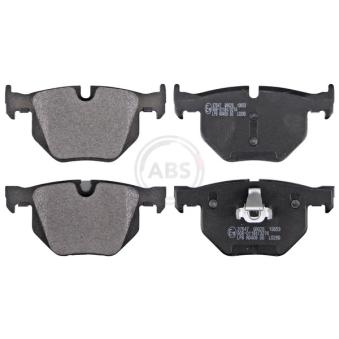 Jeu de 4 plaquettes de frein arrière A.B.S.
