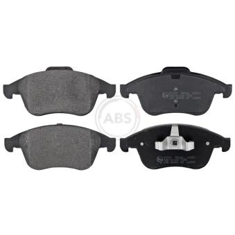 Jeu de 4 plaquettes de frein avant A.B.S.