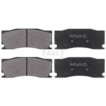 Jeu de 4 plaquettes de frein avant A.B.S.