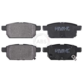 Jeu de 4 plaquettes de frein arrière A.B.S.