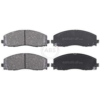 Jeu de 4 plaquettes de frein avant A.B.S.