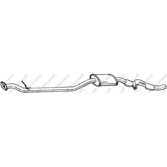 Silencieux central BOSAL