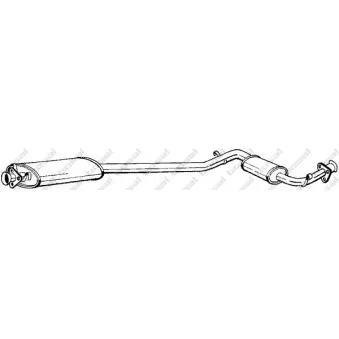 Silencieux central BOSAL 287-241