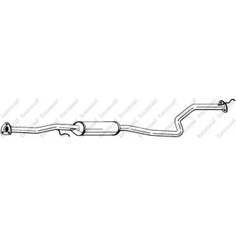 Silencieux central BOSAL 287-251