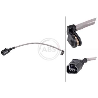 Contact d'avertissement, usure des plaquettes de frein A.B.S. 39411