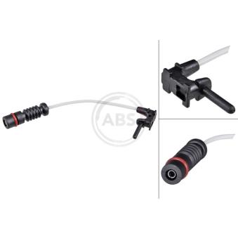 Contact d'avertissement, usure des plaquettes de frein A.B.S.