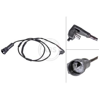 Contact d'avertissement, usure des plaquettes de frein A.B.S.