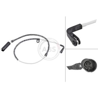 Contact d'avertissement, usure des plaquettes de frein A.B.S.