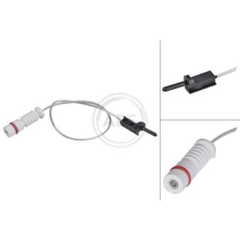 Contact d'avertissement, usure des plaquettes de frein A.B.S.