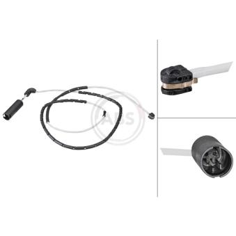 Contact d'avertissement, usure des plaquettes de frein A.B.S. 39616