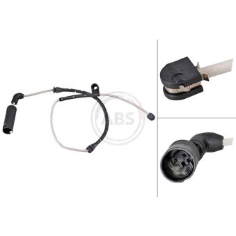 Contact d'avertissement, usure des plaquettes de frein A.B.S.